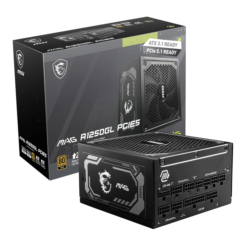 MSI MAG A1250GL PSU